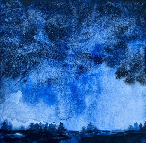 Night sky Ekaterina Dutkevich