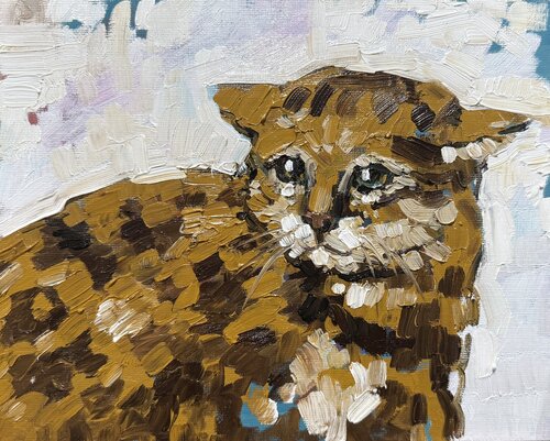 Cat di Ekaterina Dutkevich, Pittura in vendita su Singulart