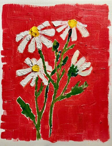 Flowers miniature di Ekaterina Dutkevich, Pittura in vendita su Singulart