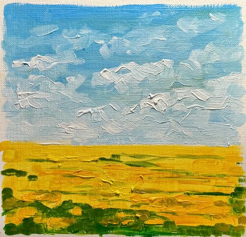 Landscape miniature Ekaterina Dutkevich