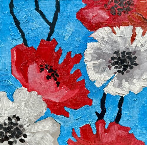 Flowers miniature di Ekaterina Dutkevich, Pittura in vendita su Singulart