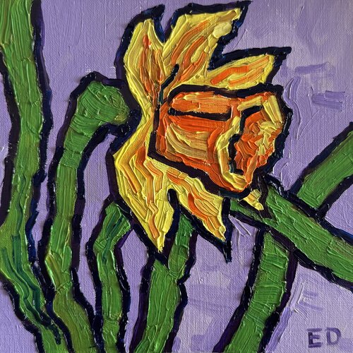 Daffodil de Ekaterina Dutkevich, Pintura a la venta en Singulart