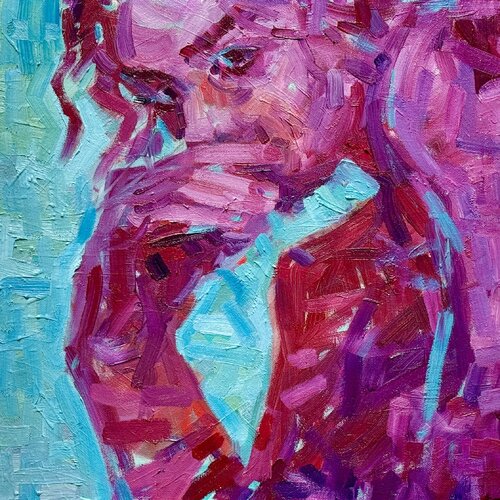 In the reflection by Ekaterina Dutkevich, Painting for Sale on Singulart