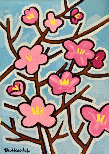 Sakura by Ekaterina Dutkevich, Painting for Sale on Singulart