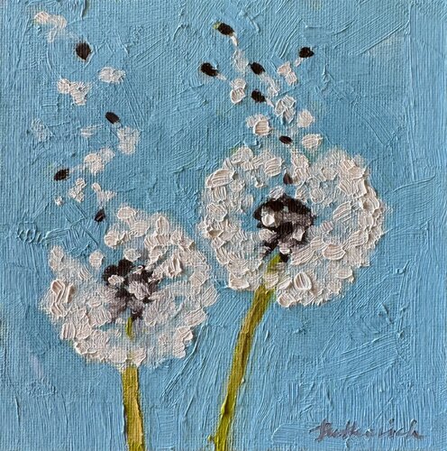 Dandelions by Ekaterina Dutkevich, Painting for Sale on Singulart