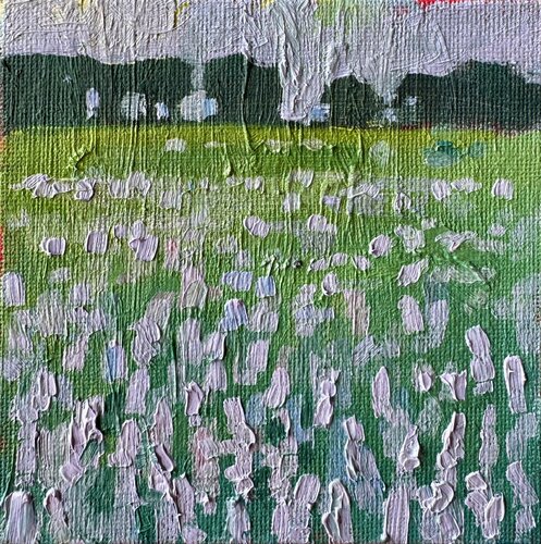 Blooming field par Ekaterina Dutkevich, Peinture en vente sur Singulart