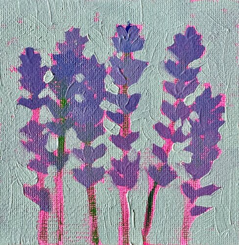 Lavender by Ekaterina Dutkevich, Painting for Sale on Singulart