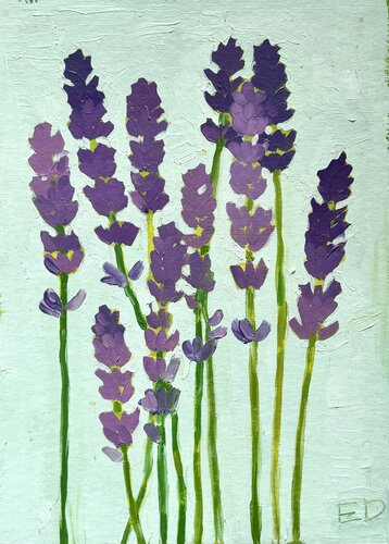 Lavender par Ekaterina Dutkevich, Peinture en vente sur Singulart