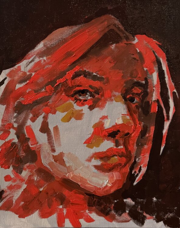 Self portrait Ekaterina Dutkevich