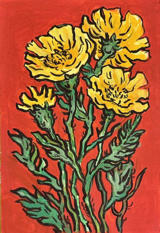Wildflowers Ekaterina Dutkevich
