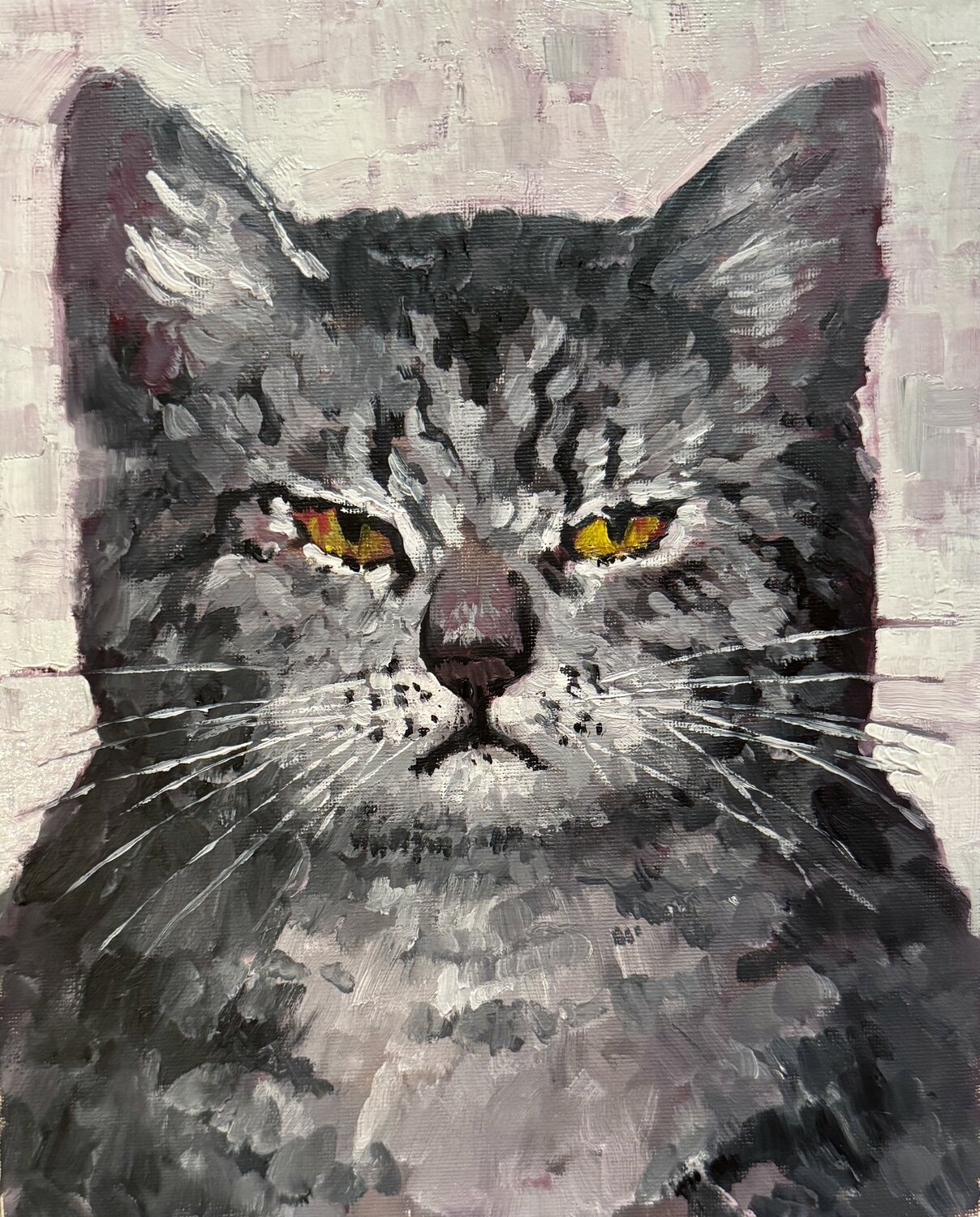 Cat portrait Ekaterina Dutkevich