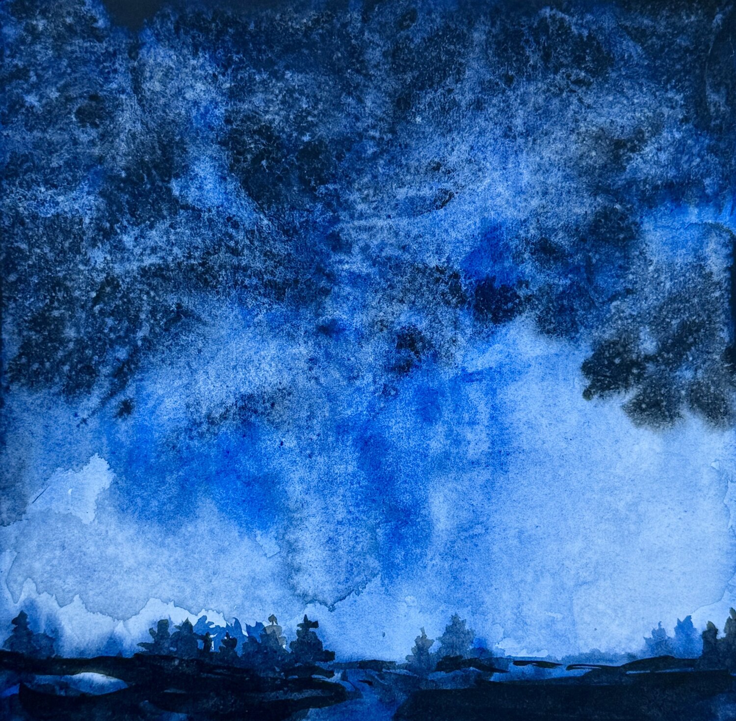 Night sky Ekaterina Dutkevich