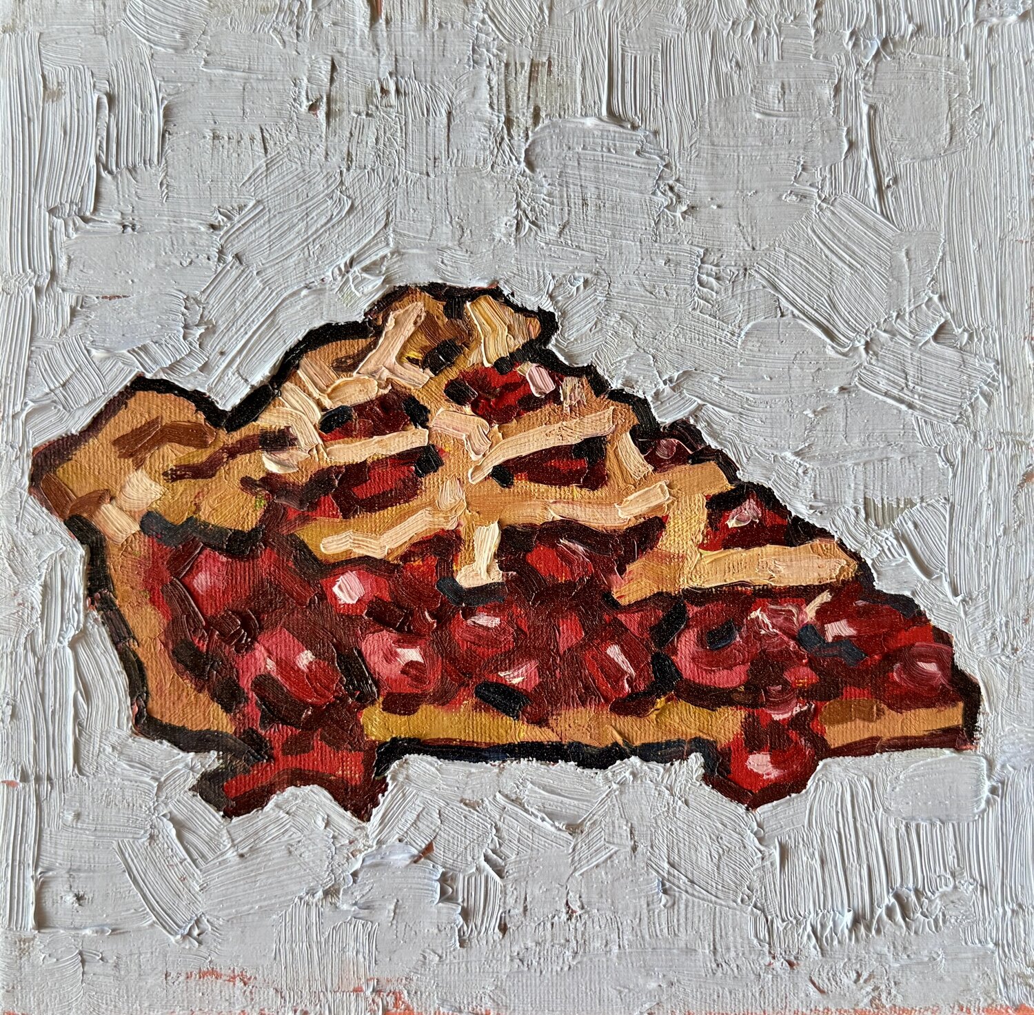 Cherry pie Ekaterina Dutkevich Origineel schilderij te koop