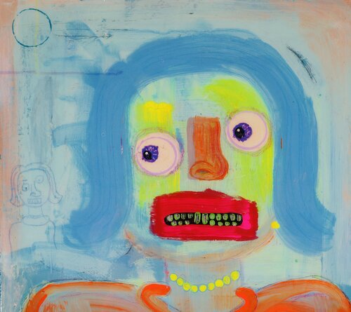 Jane was Horrified di steven kolenik, Pittura in vendita su Singulart