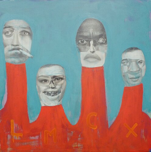 Three Amigos di steven kolenik, Pittura in vendita su Singulart