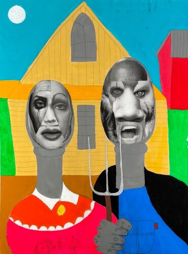 American Goth-ICK di steven kolenik, Pittura in vendita su Singulart