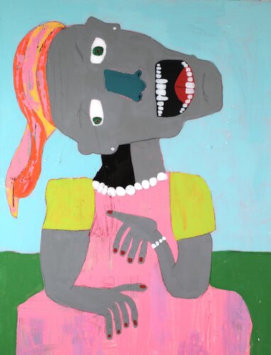 Dengue diva by steven kolenik, Painting for Sale on Singulart