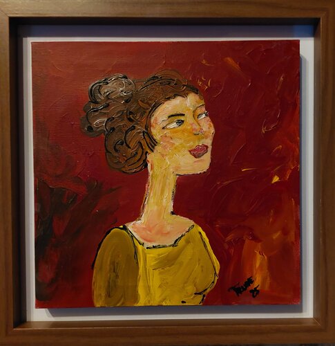 Die  Hoffende di Trude, Pittura in vendita su Singulart