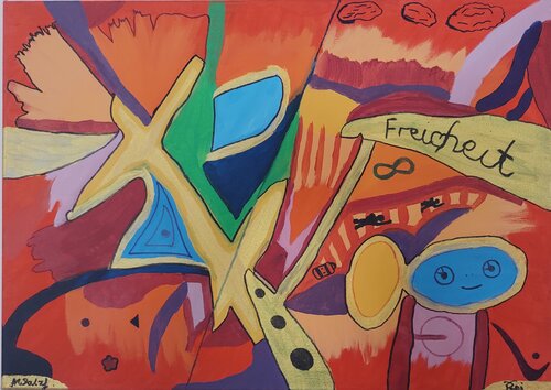 Freiheit van Christian Grzimek, Schilderij te koop op Singulart