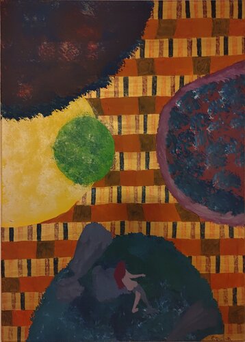 Zwischen Sein und Traum van Christian Grzimek, Schilderij te koop op Singulart