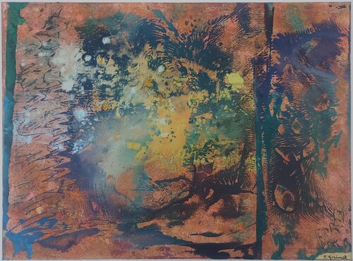 Topographie des Unbewussten van Christian Grzimek, Schilderij te koop op Singulart