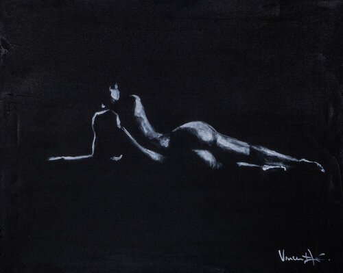 Unwind di Vincent JC, Pittura in vendita su Singulart