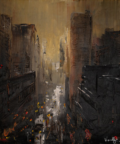 Morning Hustle di Vincent JC, Pittura in vendita su Singulart