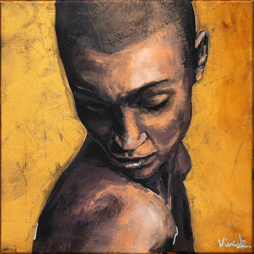 Gold 2 van Vincent JC, Schilderij te koop op Singulart
