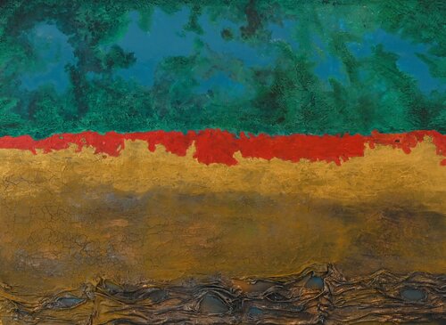 The Ground of Becoming van Riya Francis, Schilderij te koop op Singulart