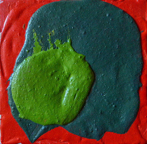 Composition three van Nikola Nikolić, Schilderij te koop op Singulart