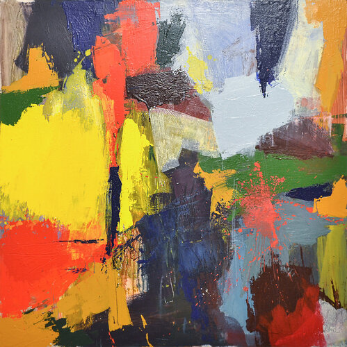 Composition two van Nikola Nikolić, Schilderij te koop op Singulart