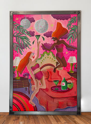 DiscoB* by Axelle Sodade, Painting for Sale on Singulart