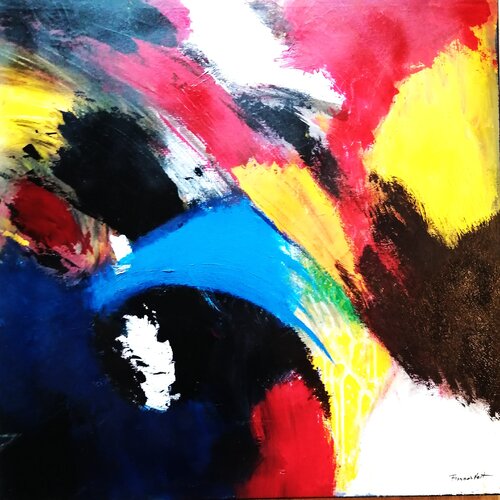 explosion van François Vert, Schilderij te koop op Singulart