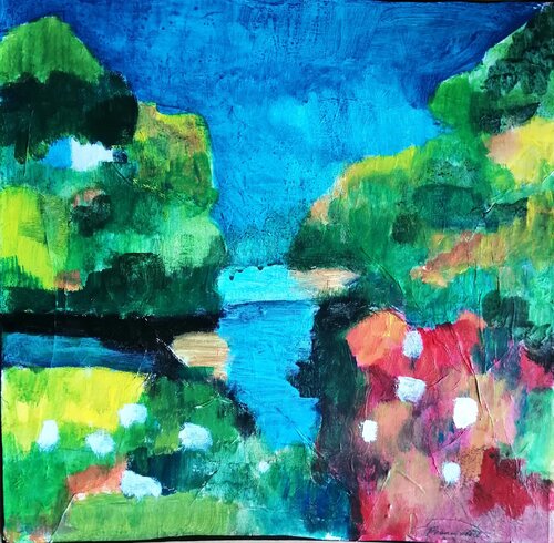 été by François Vert, Painting for Sale on Singulart