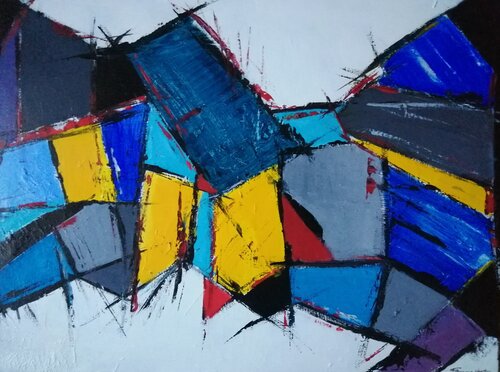 Frontiéres de François Vert, Pintura a la venta en Singulart