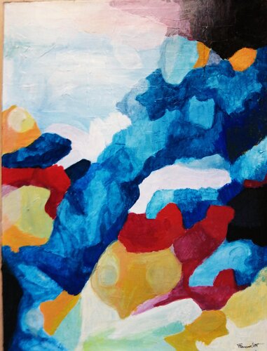 tornade by François Vert, Painting for Sale on Singulart