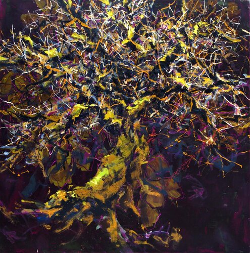 d'emblée sauvage di Charles Belle, Pittura in vendita su Singulart