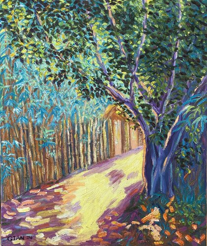 Silent Radiance IV di Qian Michel, Pittura in vendita su Singulart