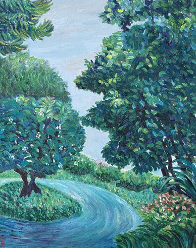 Silent Radiance IX di Qian Michel, Pittura in vendita su Singulart