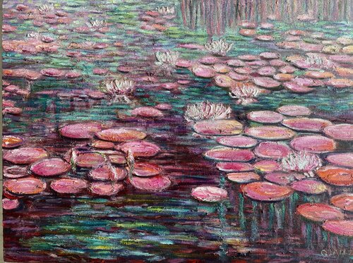 Silent radiance VI di Qian Michel, Pittura in vendita su Singulart
