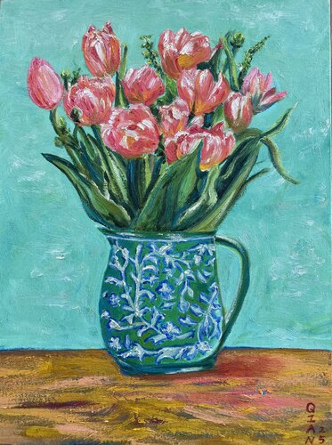 Time of color IV di Qian Michel, Pittura in vendita su Singulart