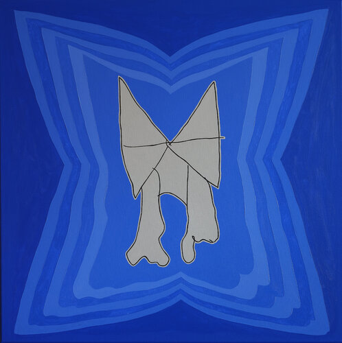 Figure (Butterfly?) by Robert Loecker, Painting for Sale on Singulart