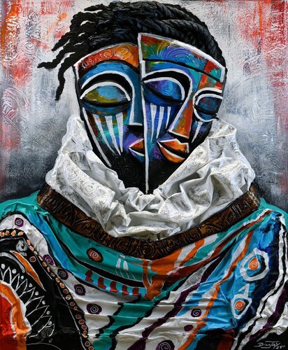 FACE OFF de Dion Jay Pollard, Pintura a la venta en Singulart