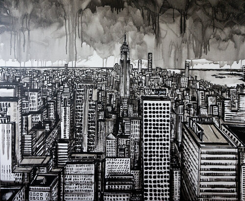 New York de Bianca Fels, Pintura a la venta en Singulart
