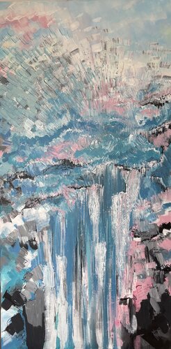 Waterfall di Bianca Fels, Pittura in vendita su Singulart