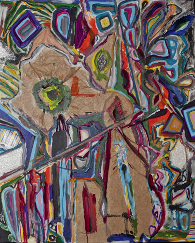 ABTRAIT by karine azoulay, Painting for Sale on Singulart