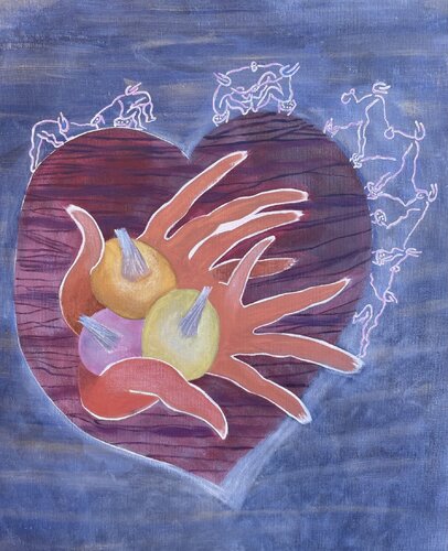 Bravo le sport. Bravo to sport. by Charlotte Franchisey, 油畫 for Sale on Singulart