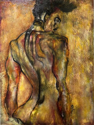 The Motivator van Kathy Linden, Schilderij te koop op Singulart