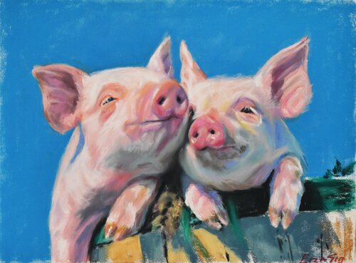 I am more than food 2 di Elza Slo, Pittura in vendita su Singulart