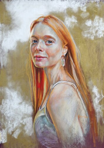 Sunbeam girl by Elza Slo, Painting for Sale on Singulart